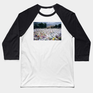 Flowers outside Kensington Palace (M245/0885) Baseball T-Shirt